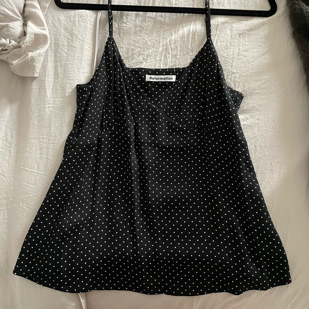Reformation Polka Dot Camisole